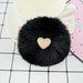Wholesale rex rabbit fur cat keychain MOQ≥10 JDC-KC-YZ012 Keychains 永泽 4 minimum 10 pieces for wholesale Wholesale Jewelry JoyasDeChina Joyas De China