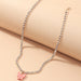 Wholesale Rhinestone Alloy Butterfly Bracelet Tennis Chain JDC-BT-NZ036 Bracelet 奈珠 Wholesale Jewelry JoyasDeChina Joyas De China
