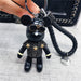 Wholesale Rhinestone Bear Keychain JDC-KC-LX042 Keychains 恋希 black Wholesale Jewelry JoyasDeChina Joyas De China