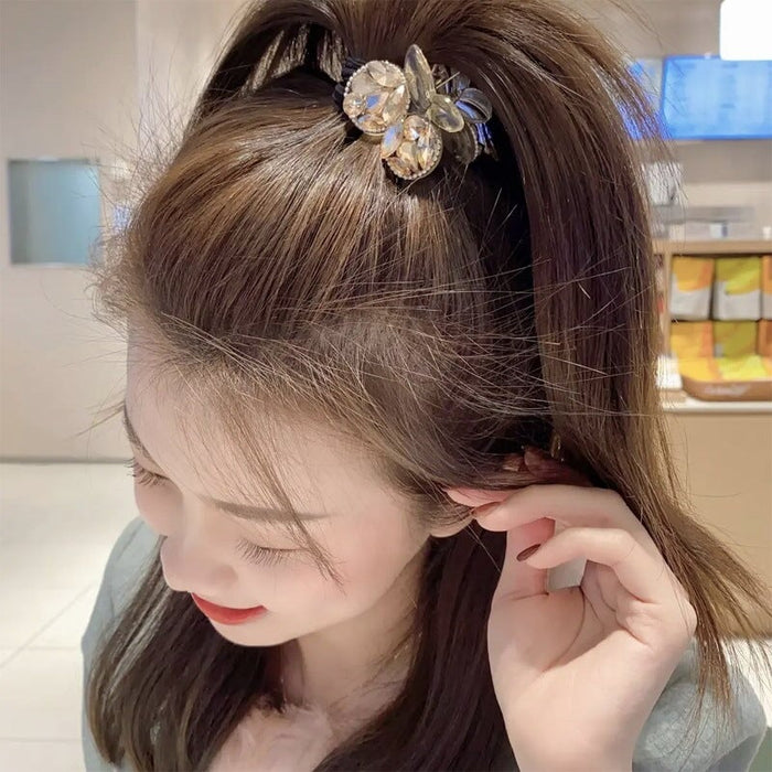 Wholesale Rhinestone Cherry Hair Clips JDC-HC-CR002 Hair Clips 楚柔 Wholesale Jewelry JoyasDeChina Joyas De China