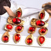 Wholesale Rhinestone Color Plating Alloy Earrings JDC-ES-SK074 Earrings 深刻 Wholesale Jewelry JoyasDeChina Joyas De China
