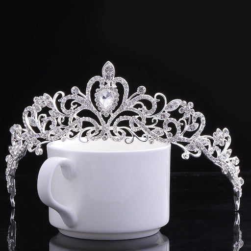 Wholesale Rhinestone Crown Hair Band JDC-HD-ZuanG005 Headband 钻岗 Wholesale Jewelry JoyasDeChina Joyas De China