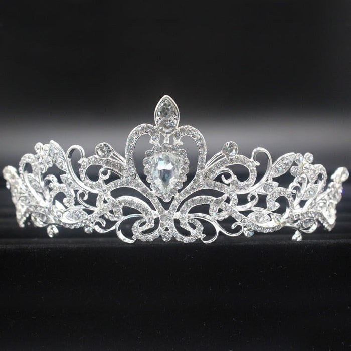 Wholesale Rhinestone Crown Hair Band JDC-HD-ZuanG005 Headband 钻岗 Wholesale Jewelry JoyasDeChina Joyas De China