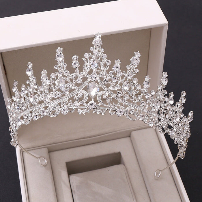 Wholesale Rhinestone Crown Hair Band JDC-HD-ZuanG010 Headband 钻岗 Wholesale Jewelry JoyasDeChina Joyas De China