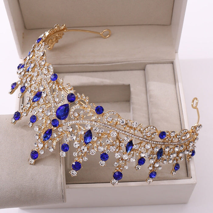 Wholesale Rhinestone Crown Hair Band JDC-HD-ZuanG010 Headband 钻岗 Wholesale Jewelry JoyasDeChina Joyas De China
