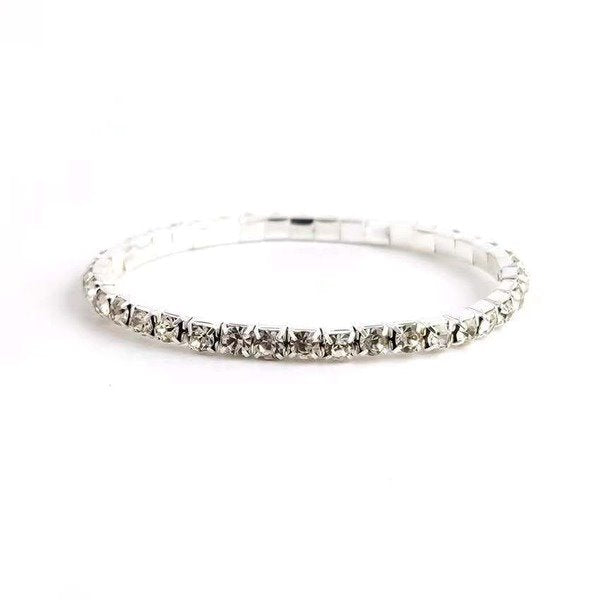 Wholesale Rhinestone Metal Bracelets JDC-BT-WN002 Bracelet 薇妮 Wholesale Jewelry JoyasDeChina Joyas De China