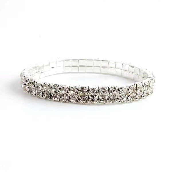 Wholesale Rhinestone Metal Bracelets JDC-BT-WN002 Bracelet 薇妮 Wholesale Jewelry JoyasDeChina Joyas De China