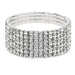 Wholesale Rhinestone Metal Bracelets JDC-BT-WN002 Bracelet 薇妮 Seven rows Wholesale Jewelry JoyasDeChina Joyas De China