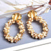 Wholesale Rhinestone Pearl Plating Alloy Earrings JDC-ES-SK021 Earrings 深刻 Wholesale Jewelry JoyasDeChina Joyas De China