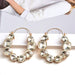 Wholesale Rhinestone Round Crystal Earrings JDC-ES-SK060 Earrings 深刻 Wholesale Jewelry JoyasDeChina Joyas De China