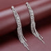 Wholesale Rhinestone Tassel Earrings JDC-ES-Bis022 Earrings 碧莎 Wholesale Jewelry JoyasDeChina Joyas De China