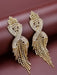 Wholesale Rhinestone Tassel Earrings JDC-ES-Bis025 Earrings 碧莎 Wholesale Jewelry JoyasDeChina Joyas De China