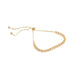 Wholesale Rhinestone Zircon Copper Gold Plated Tennis Chain Bracelet JDC-BT-LouS001 Bracelet 缕莎 Wholesale Jewelry JoyasDeChina Joyas De China