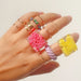 Wholesale rice bead alloy ring set JDC-RS-Yida002 Rings 宜达 1 / Wholesale Jewelry JoyasDeChina Joyas De China