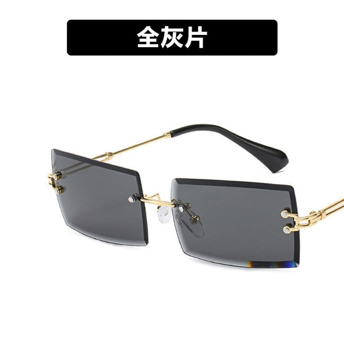 Wholesale rimless diamond trimmed sunglasses or women JDC-SG-KD133 Sunglasses 珂盾 qph p Wholesale Jewelry JoyasDeChina Joyas De China