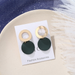 Bulk Jewelry Wholesale ring irregular geometric disc stud JDC-NE-b185 Wholesale factory from China YIWU China