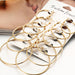 Wholesale rock exaggerated personality earring alloy JDC-ES-F003 Earrings 韩之尚 Wholesale Jewelry JoyasDeChina Joyas De China