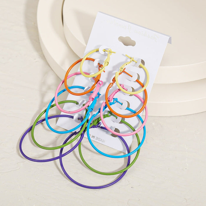 Wholesale rock exaggerated personality earring alloy JDC-ES-F003 Earrings 韩之尚 B01-02-05 Wholesale Jewelry JoyasDeChina Joyas De China