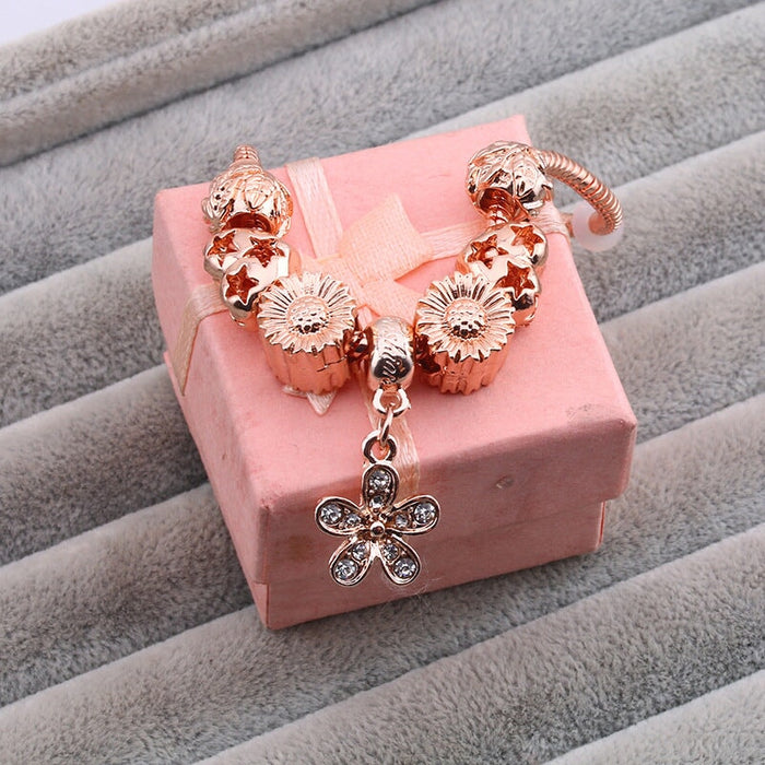 Wholesale rose gold alloy bracelet JDC-BT-XingL072 Bracelet 星銮 Wholesale Jewelry JoyasDeChina Joyas De China