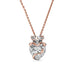 Wholesale Rose Gold Rhinestone Necklace JDC-NE-XingL022 Necklaces 星銮 Wholesale Jewelry JoyasDeChina Joyas De China