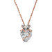 Wholesale Rose Gold Rhinestone Necklace JDC-NE-XingL022 Necklaces 星銮 Wholesale Jewelry JoyasDeChina Joyas De China