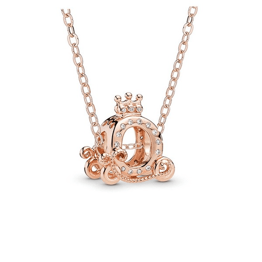 Wholesale rose gold rhinestone necklace JDC-NE-XingL023 Necklaces 星銮 Wholesale Jewelry JoyasDeChina Joyas De China