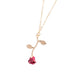 Wholesale Rose Pendant Alloy Necklace JDC-NE-Saip003 Necklaces 赛蒲 Wholesale Jewelry JoyasDeChina Joyas De China