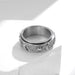 Wholesale rotatable moving star moon sun stainless steel ring JDC-RS-QianF002 Rings 千风 Wholesale Jewelry JoyasDeChina Joyas De China