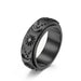Wholesale rotatable moving star moon sun stainless steel ring JDC-RS-QianF002 Rings 千风 Wholesale Jewelry JoyasDeChina Joyas De China