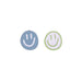 Wholesale Round Asymmetric Smiley Resin Earrings JDC-ES-D204 Earrings 晴雯 Wholesale Jewelry JoyasDeChina Joyas De China