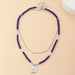 Wholesale Round Brand Avatar Alloy Ball Bead Double Layer Chain Necklace JDC-NE-NZ326 Necklaces 奈珠 Wholesale Jewelry JoyasDeChina Joyas De China
