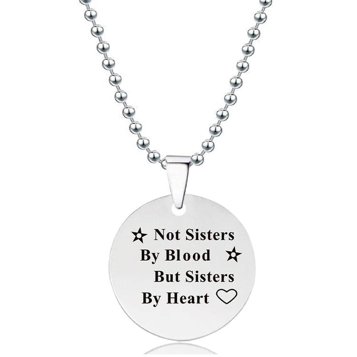 Wholesale Round Stainless Steel Christmas Gift Necklace JDC-NE-GangGu004 Necklaces 钢古 Y00002 Wholesale Jewelry JoyasDeChina Joyas De China