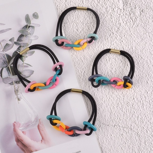 Bulk Jewelry Wholesale rubber band Hair Scrunchies JDC-HS-K053 Wholesale factory from China YIWU China