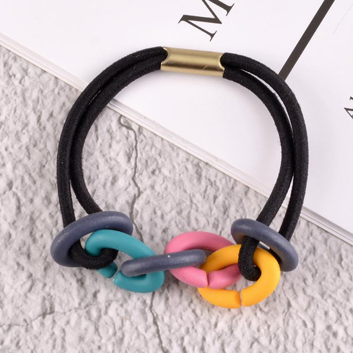 Bulk Jewelry Wholesale rubber band Hair Scrunchies JDC-HS-K053 Wholesale factory from China YIWU China