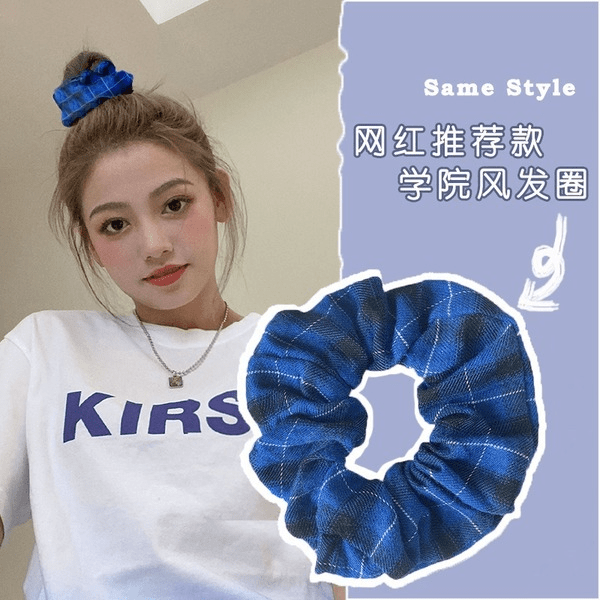 Wholesale rubber bands and floral hair bands JDC-HS-H424 Hair Scrunchies 妙德 Wholesale Jewelry JoyasDeChina Joyas De China