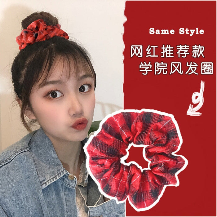 Wholesale rubber bands and floral hair bands JDC-HS-H424 Hair Scrunchies 妙德 3 Wholesale Jewelry JoyasDeChina Joyas De China