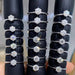 Wholesale S925 silver morsonite ring JDC-RS-BLX083 Rings 宝来兴 Wholesale Jewelry JoyasDeChina Joyas De China