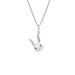 Wholesale s925 silver rabbit necklace JDC-NE-DeL001 Necklaces 德隆 Wholesale Jewelry JoyasDeChina Joyas De China