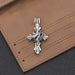 Wholesale S925 Sterling Silver Vine Cross Pendant Charms JDC-CS-XiangT001 charms 祥泰 separate pendant 925 silver Wholesale Jewelry JoyasDeChina Joyas De China