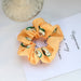 Wholesale satin rubber band avocado printing hair bands JDC-HS-H423 Hair Scrunchies 妙德 3 Wholesale Jewelry JoyasDeChina Joyas De China