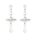 Wholesale Saturn diamond inlaid stereo Earrings JDC-ES-ZhuoX001 Earrings 卓星 es380 Wholesale Jewelry JoyasDeChina Joyas De China