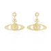 Wholesale Saturn temperament versatile personality Earrings JDC-ES-FanD002 Earrings 繁鼎 gold Wholesale Jewelry JoyasDeChina Joyas De China