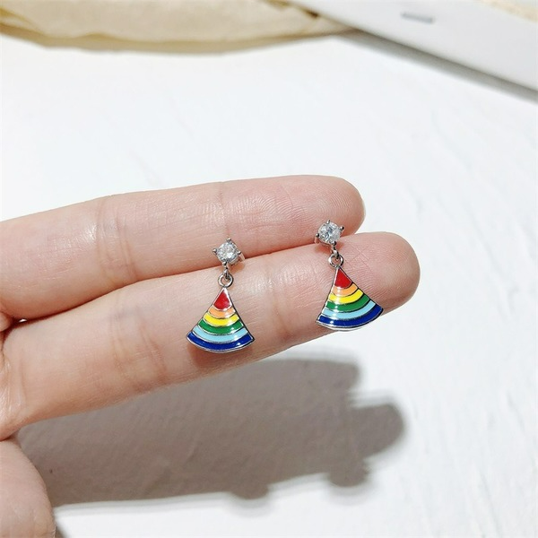 Wholesale Scallop Earrings Sterling Silver Jewelry JDC-ES-JianM043 Earrings 简漫 Wholesale Jewelry JoyasDeChina Joyas De China