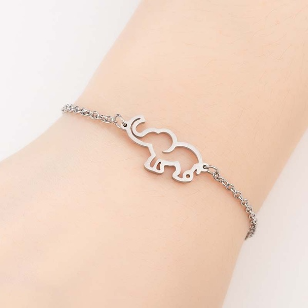 Bulk Jewelry Wholesale Sensen hollow elephant bracelet  JDC-ST-L034 Wholesale factory from China YIWU China