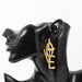 Wholesale sexy exaggerated metal Love Earrings MOQ≥10 JDC-ES-ZhuoX009 Earrings 卓星 Wholesale Jewelry JoyasDeChina Joyas De China