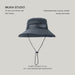 Wholesale Shade Breathable Outdoor Polyester Hiking Hat JDC-FH-Muxia005 Fashionhat 沐夏 dark grey one size Wholesale Jewelry JoyasDeChina Joyas De China