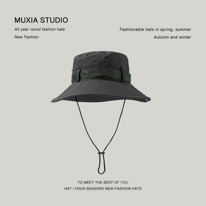 Wholesale Shade Breathable Outdoor Polyester Hiking Hat JDC-FH-Muxia005 Fashionhat 沐夏 green one size Wholesale Jewelry JoyasDeChina Joyas De China