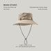 Wholesale Shade Breathable Outdoor Polyester Hiking Hat JDC-FH-Muxia005 Fashionhat 沐夏 light brown one size Wholesale Jewelry JoyasDeChina Joyas De China