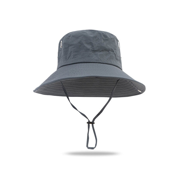 Wholesale Shade Breathable Outdoor Polyester Hiking Hat JDC-FH-Muxia014 Fashionhat 沐夏 grey one size Wholesale Jewelry JoyasDeChina Joyas De China