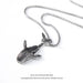 Wholesale shark titanium steel hip hop necklace JDC-NE-MLQ018 Necklaces 米朗奇 60CM Wholesale Jewelry JoyasDeChina Joyas De China